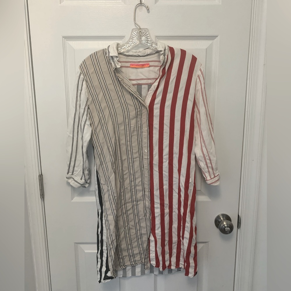Vilagallo size 38 shirt dress